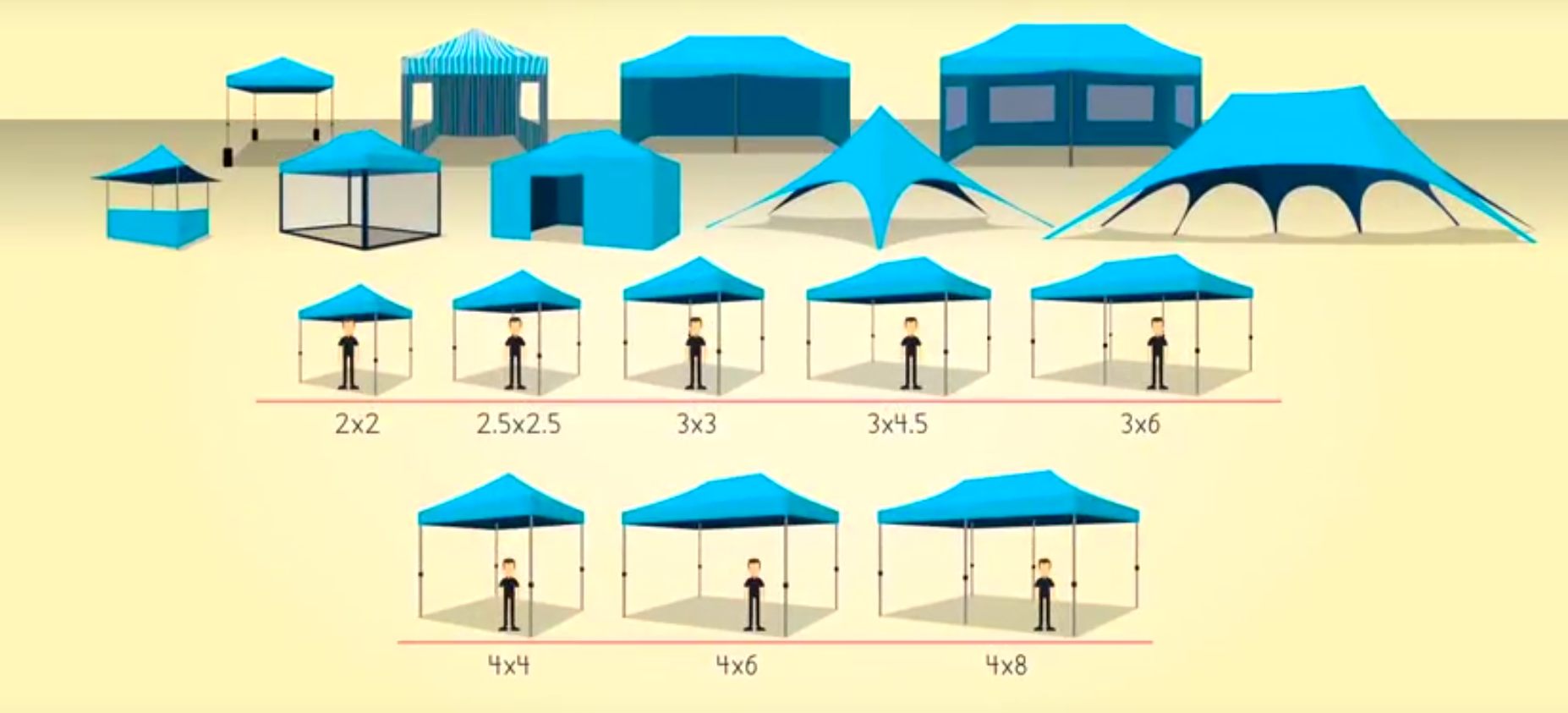 gazebo size options