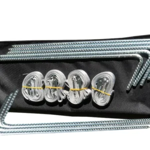 gazebo anchoring kits 8 pegs and 4 guide ropes