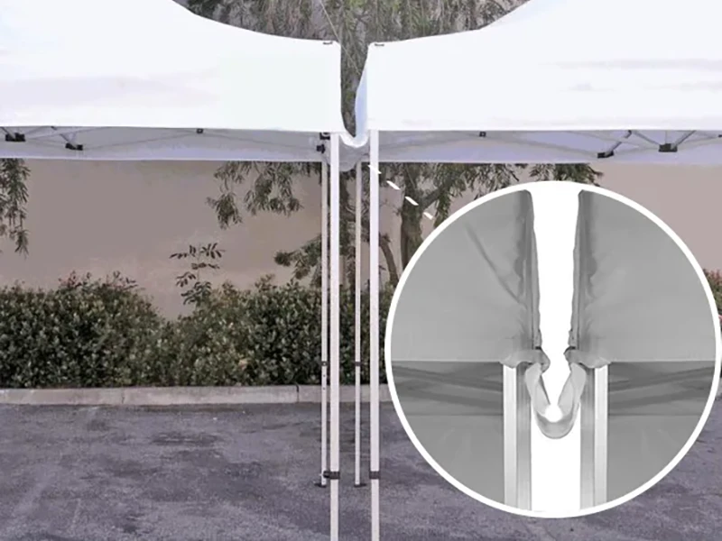 gazebo rain gutter