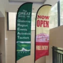 Custom Printed Feather Flag Kit - 3 Sizes - Image 2