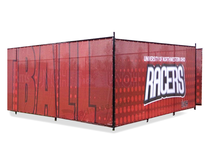 pvc mesh banner display