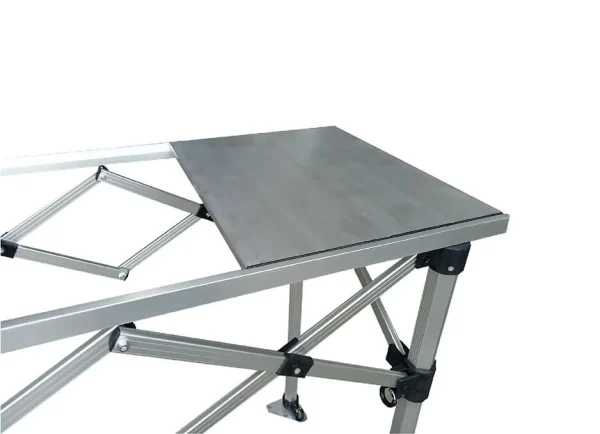 Folding Table Concertina Counter With Aluminium Top - Image 13