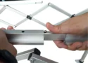 Folding Table Concertina Counter With Aluminium Top - Image 12