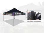 valance wrap with full colour printing