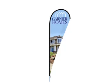 tear drop flags sample
