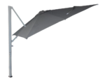 cantilever umbrella tilting in grey