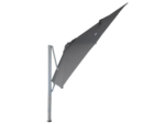 cantilever umbrella upright in grey