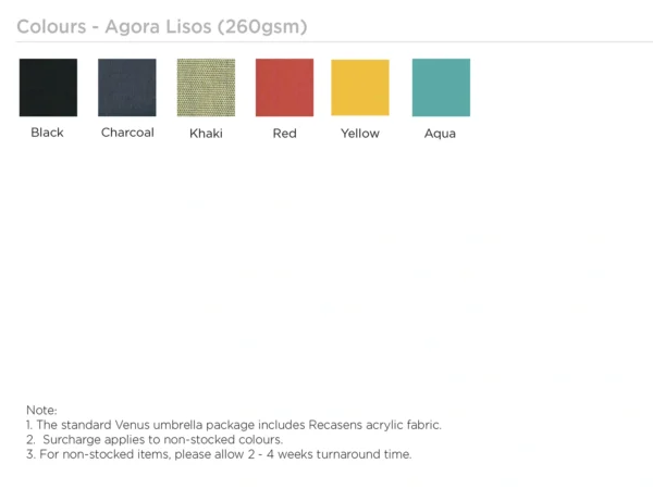 new cantilever umbrella colour options