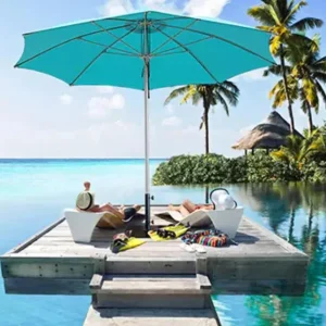 Outdoor market using the Eventi Umbrella