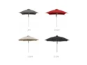 Eventi Market Umbrella 2.5m Square - Image 3