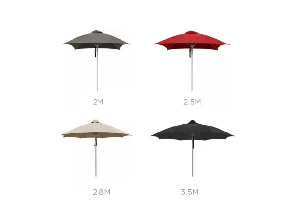 Eventi Market Umbrella 2.8m Octagon - Image 3