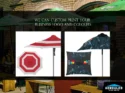 Eventi Market Umbrella 2.5m Square - Image 11