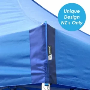 PVC Reinforced protective corners on canopy