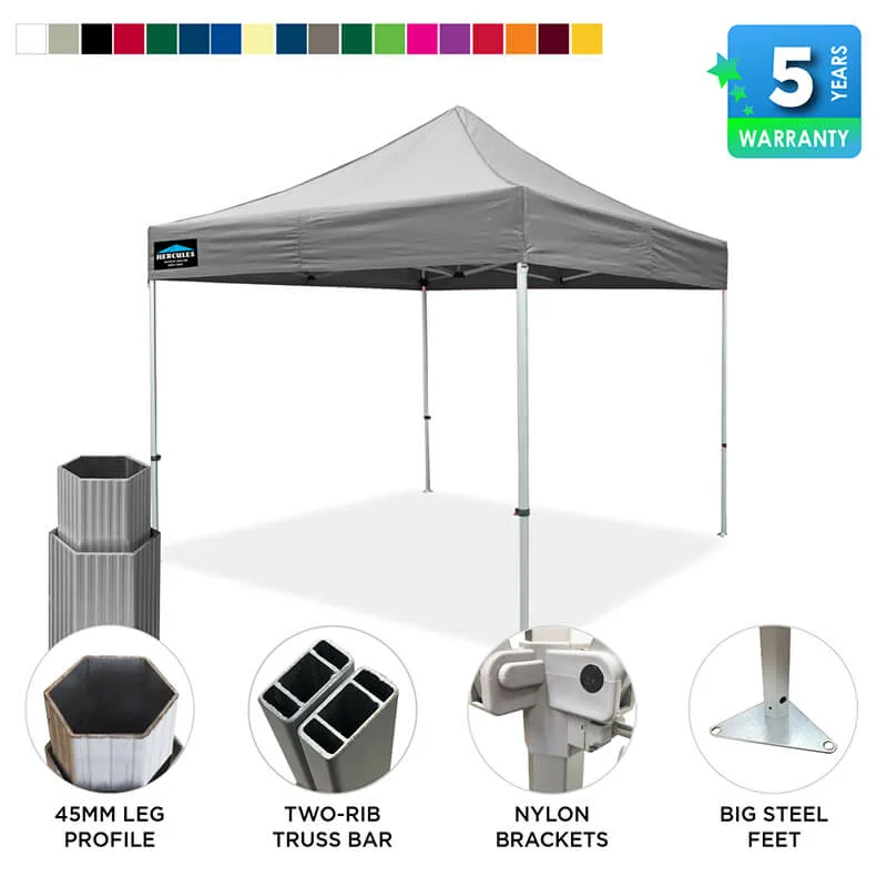 3x3m gazebos hex 45A