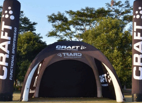 inflatable marquee with air column.gif