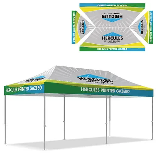 3x6 printed gazebo options illustration-interest