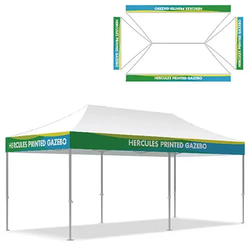 3x6 printed gazebo options illustration-optionC