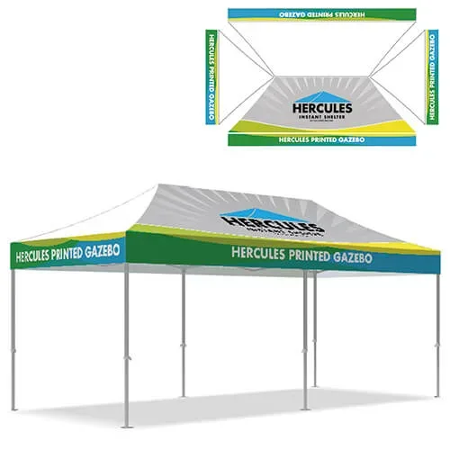 3x6 printed gazebo options illustration-optionD