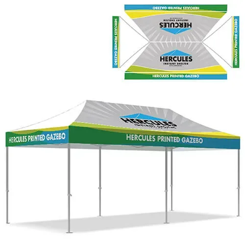 3x6 printed gazebo options illustration-optionE
