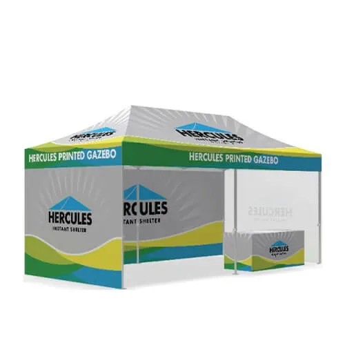 printed gazebo banners illustration-table cloth