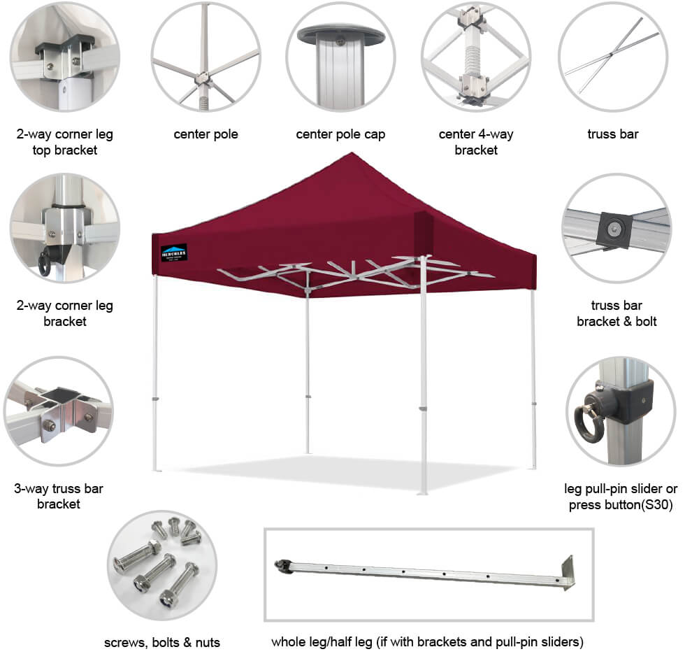 Pop up tent replacement parts online