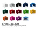 HEX 45S - 2.5x2.5m Pop Up Gazebo - Heavy Duty Steel - Optional Colours and Sidewalls - Image 7