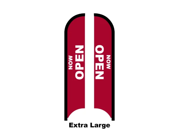 open flag feather flag extra large