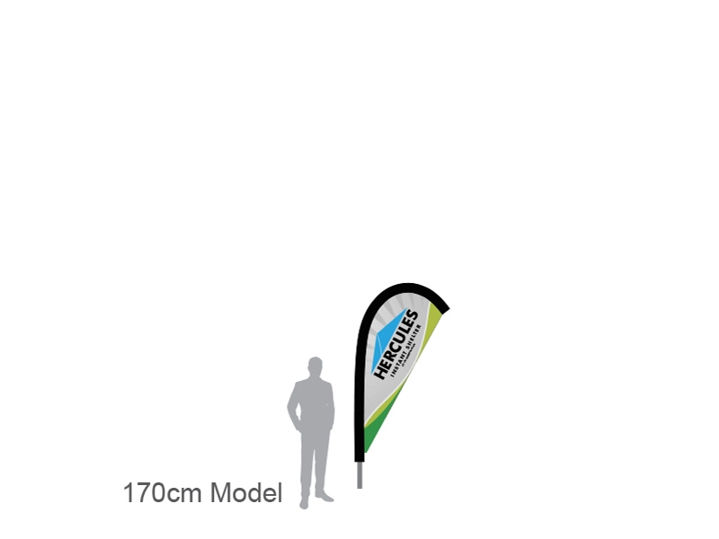 teardrop flag medium size
