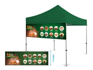gazebo banner 1000mm