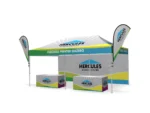 6x3m Hercules branded gazebo with fully printing