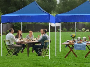 joint gazebo using for outdoor bbq