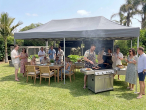 3x6m gazebo used for bbq parties