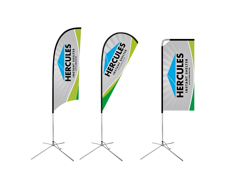 Custom flag banners