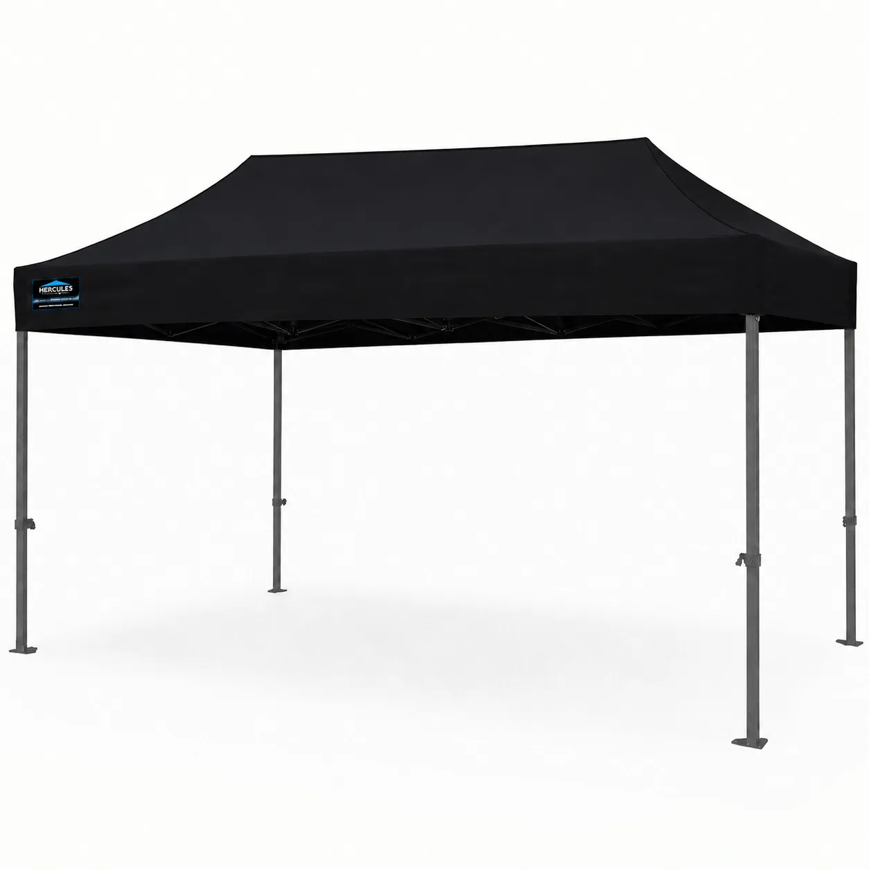 Hercules Mag Ultimate Pop Up Gazebo 3x4.5m Mag Elite Gazebo 3x4.5 black