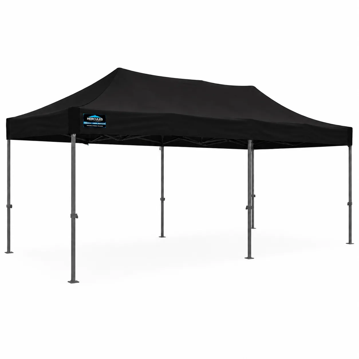 Hercules Mag Ultimate Pop Up Gazebo 3x6m Mag Elite Gazebo 3x6 black
