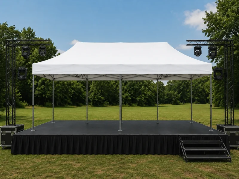 mag series gazebo is used for event hiring companies