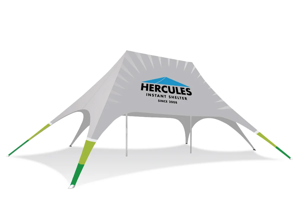 Double Peak Star Marquees