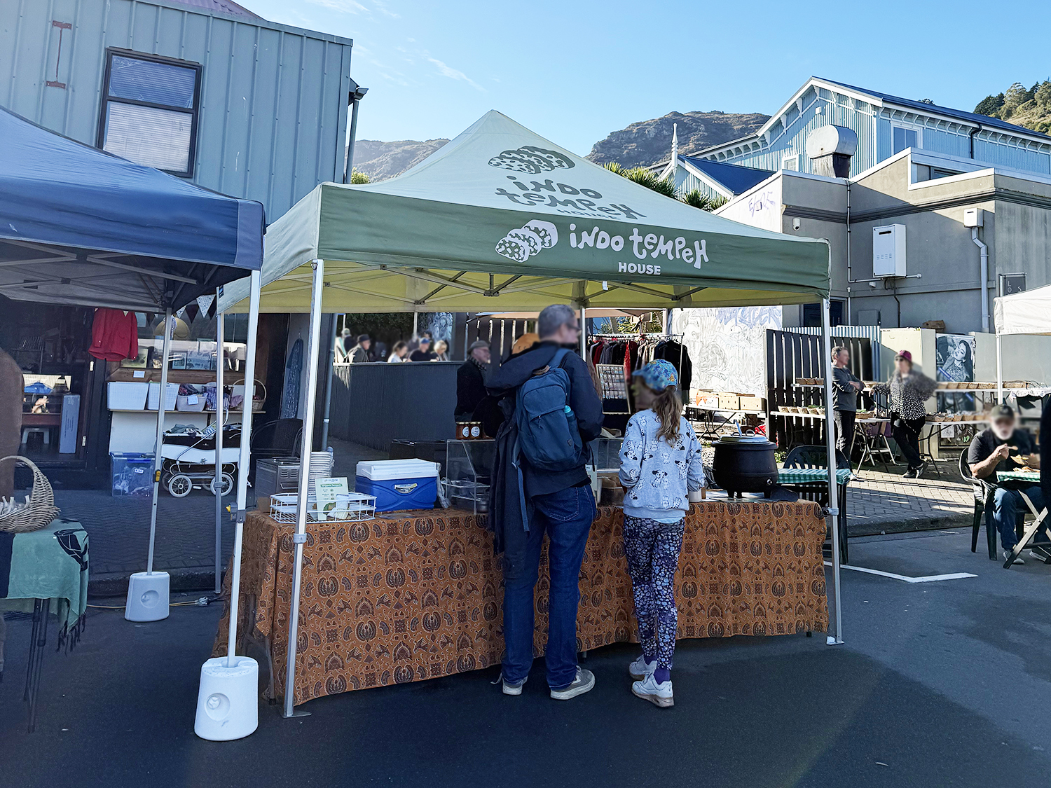 3x3m gazebo used at the farmer's market